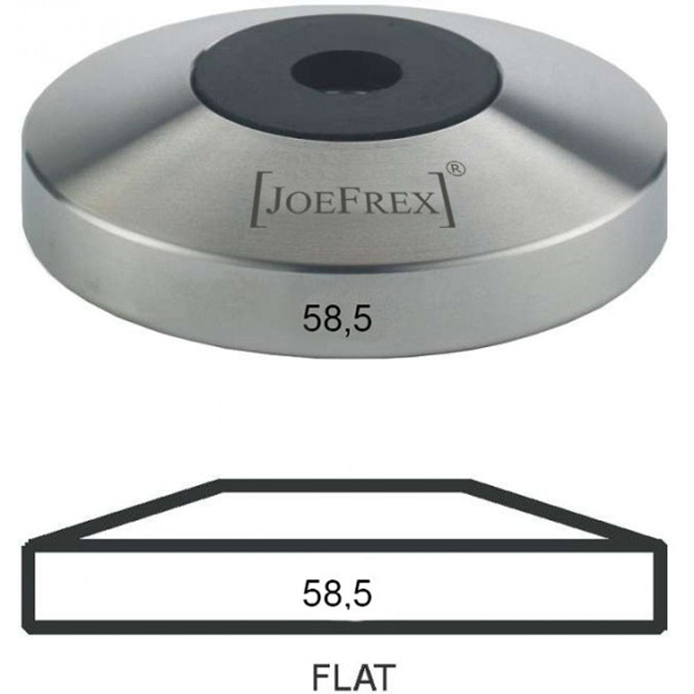 JoeFrex Tamper Base Classic | Stainless steel | Flat
