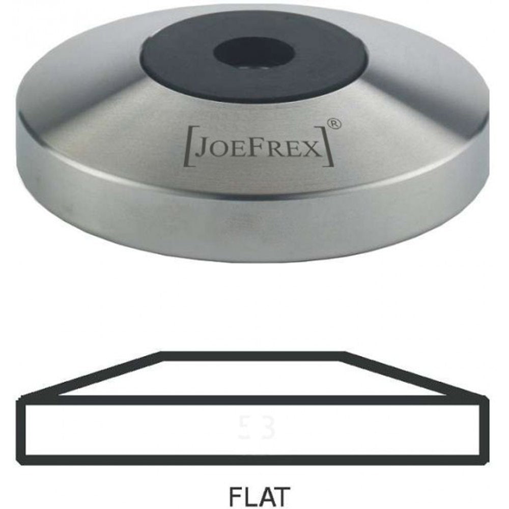 JoeFrex Tamper Base Classic | Stainless steel | Flat
