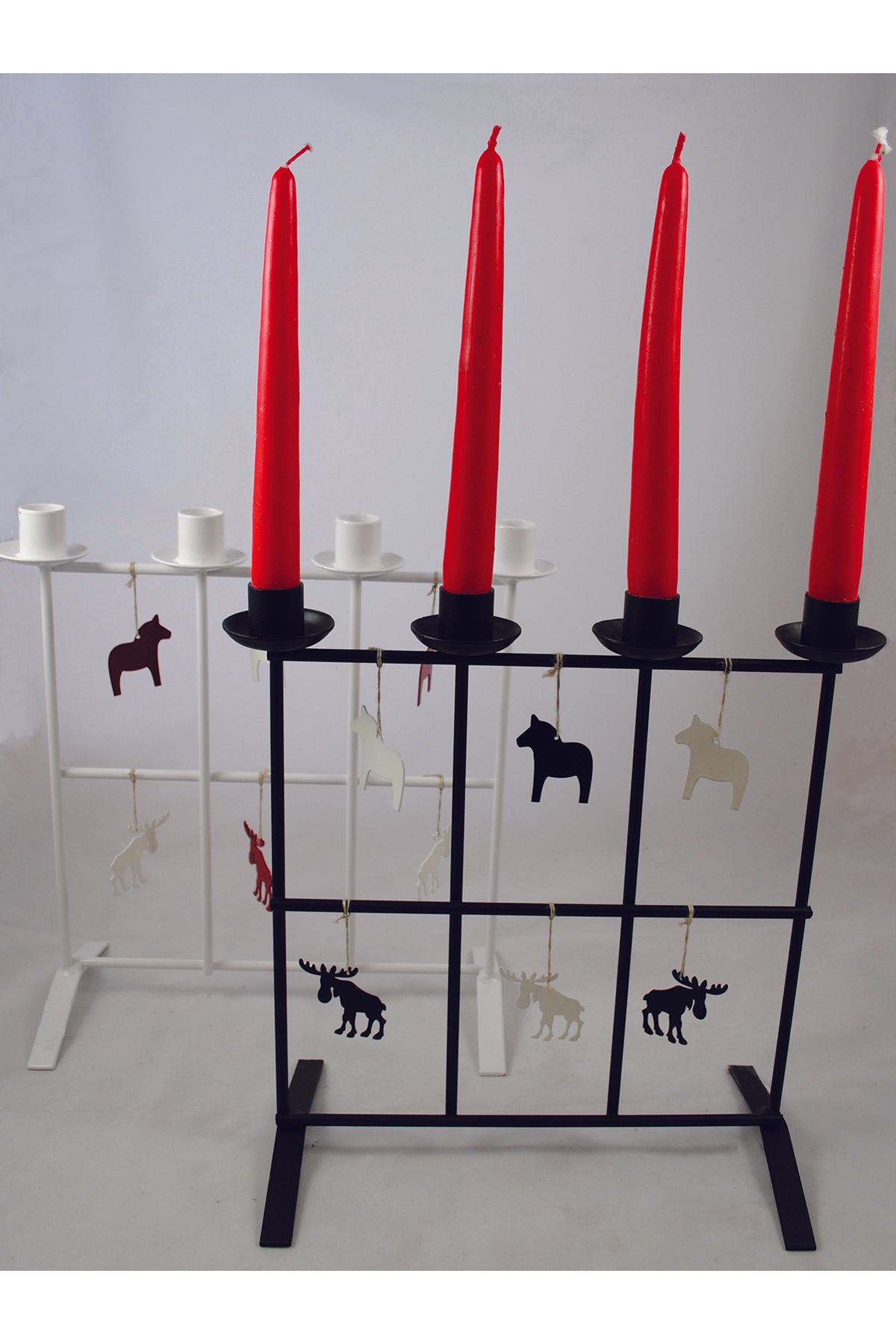 Kerzenhalter Eisen | 30x21cm