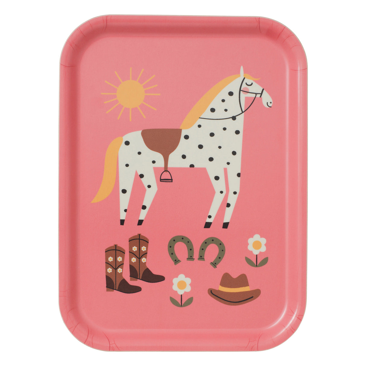 Spira of Sweden Tablett „Lucky“ - 20 x 27 cm