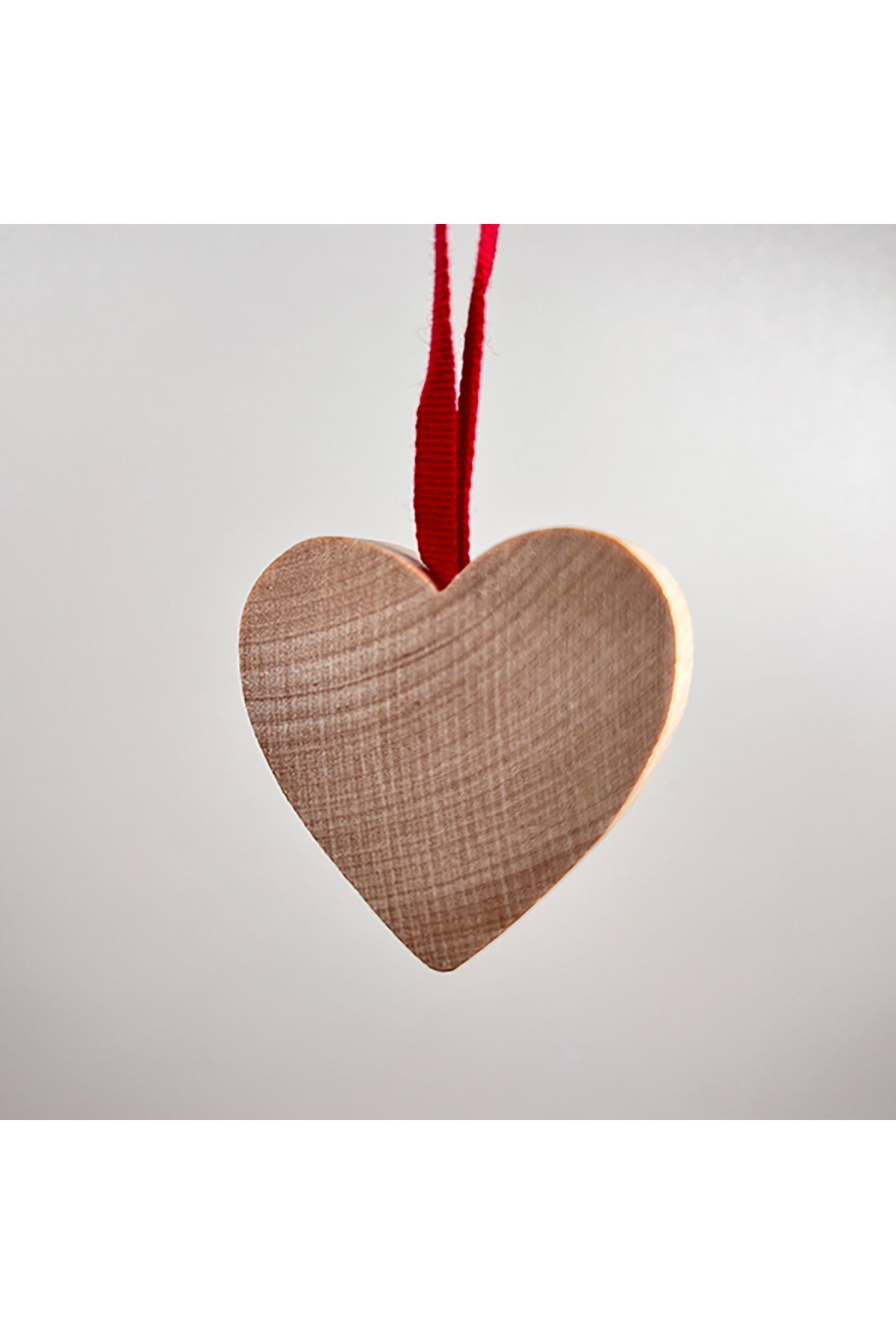Anhänger aus Holz Herz | natur
