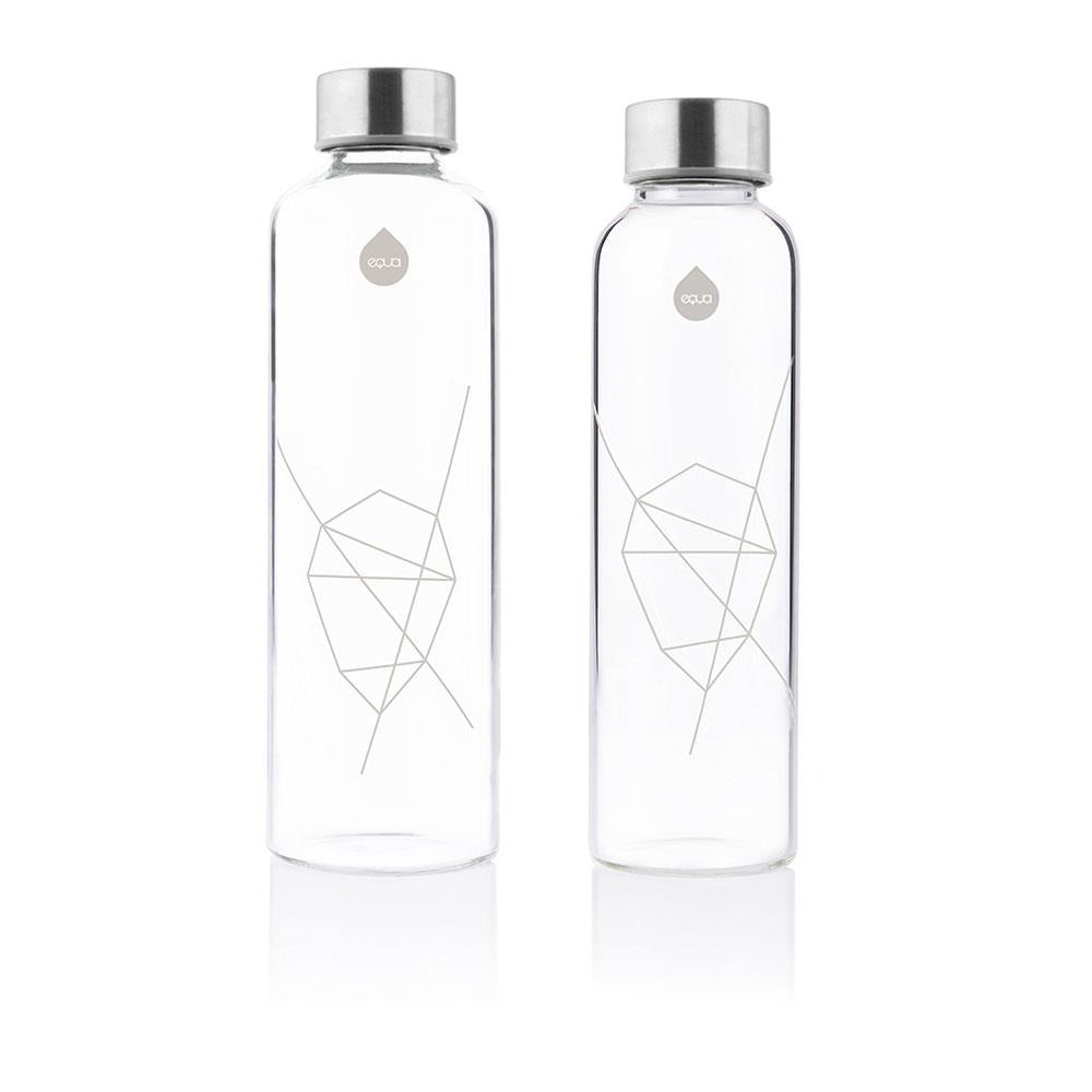 equa Mismatch Trinklasche aus Glas I Sand Sky commercial equa