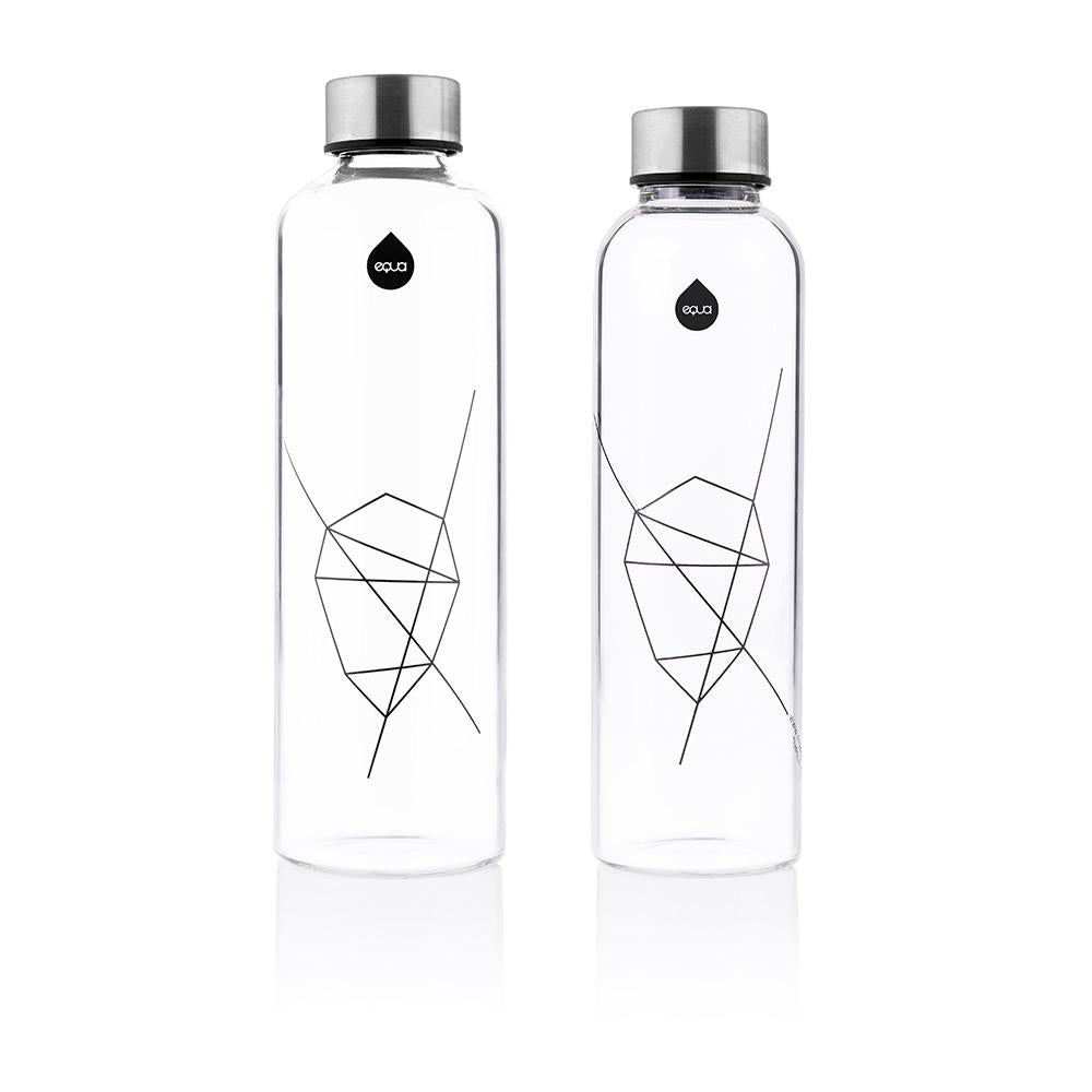 equa Mismatch Trinklasche aus Glas I Chocolate commercial equa