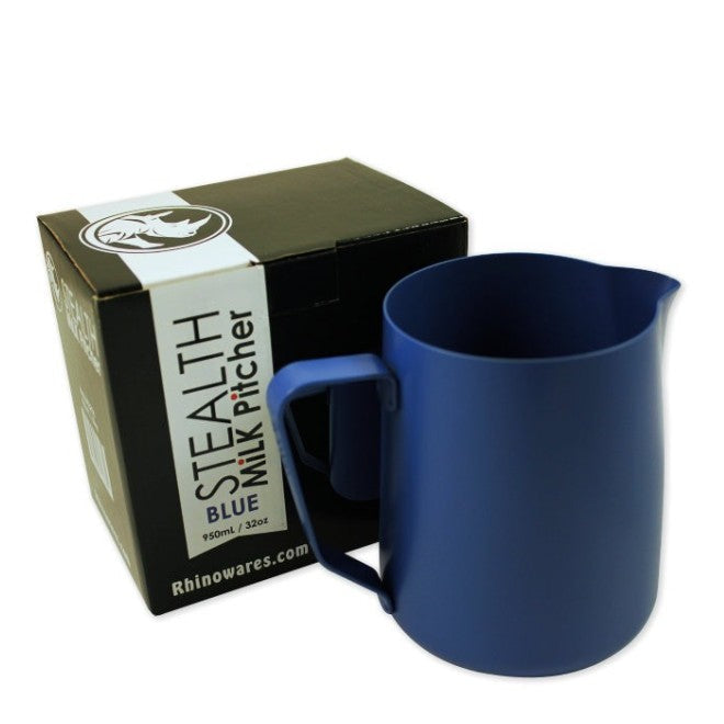 Rhino Stealth Milk Pitcher 32oz/950ml | Blue