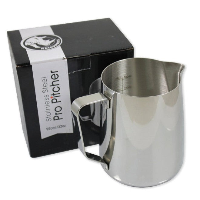 Rhino Stealth Milk Pitcher 32oz/950ml | stainless steel