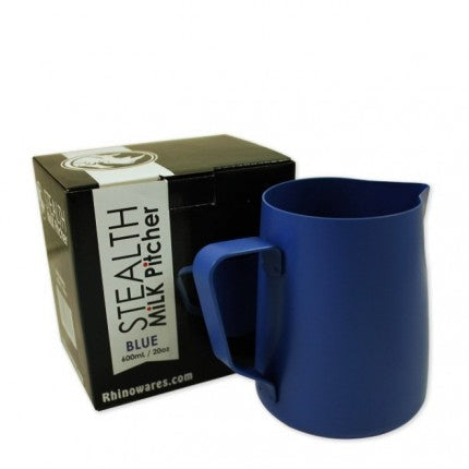 Rhino Stealth Milk Pitcher 20oz 600ml | Blue