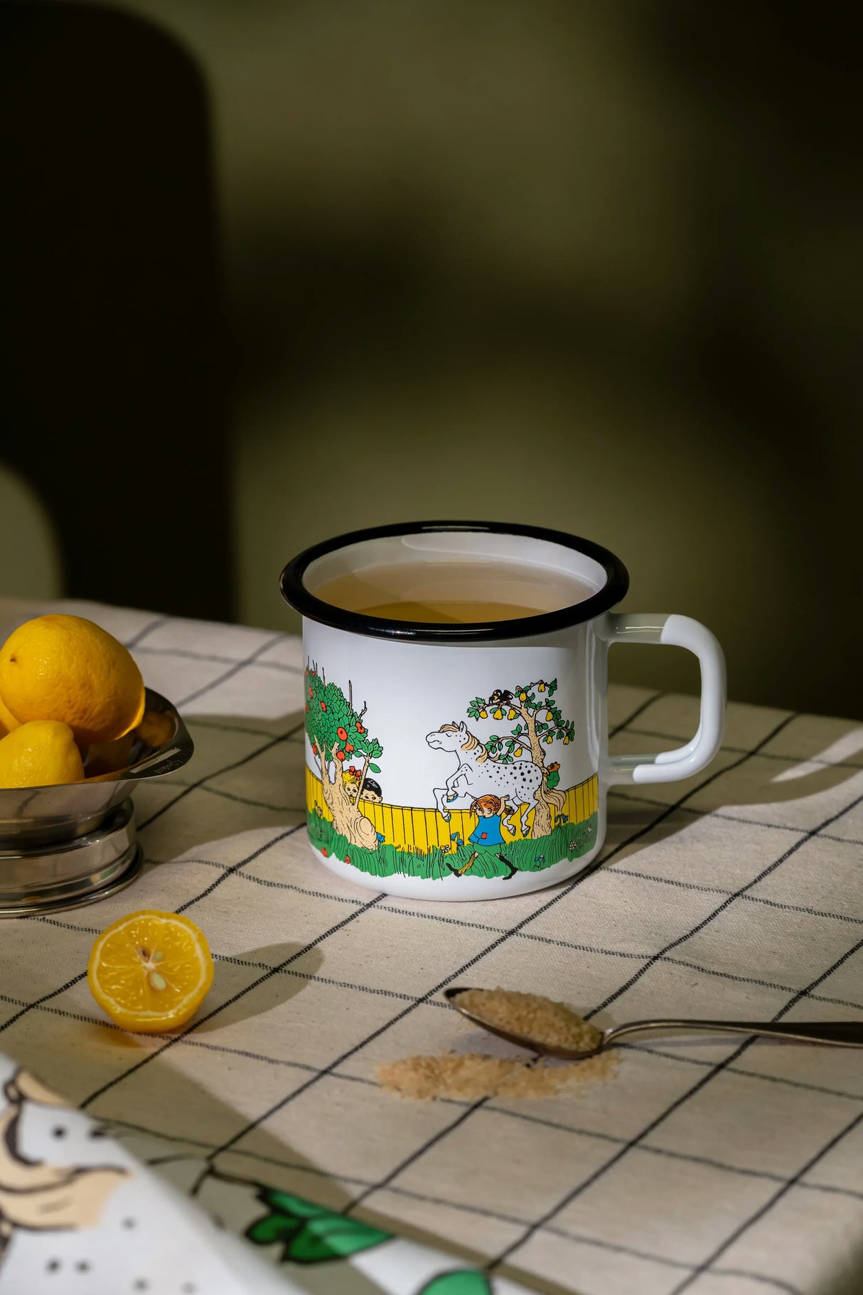 Muurla Emaillebecher Pippi 'The Way Home' - 370 ml