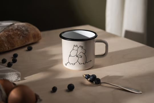Muurla Moomin Emaillebecher '80 Years' - 370 ml