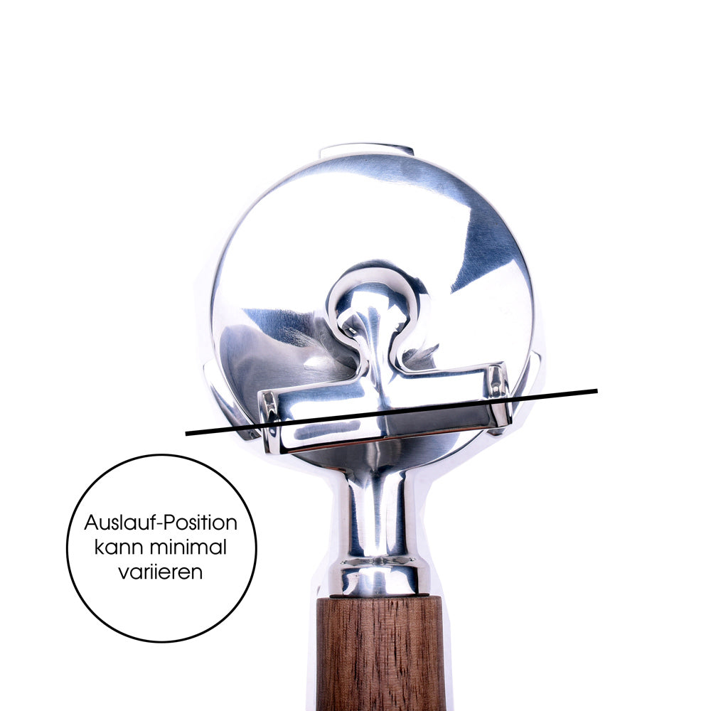 JoeFrex portafilter for Delonghi Dedica | Walnut double spout