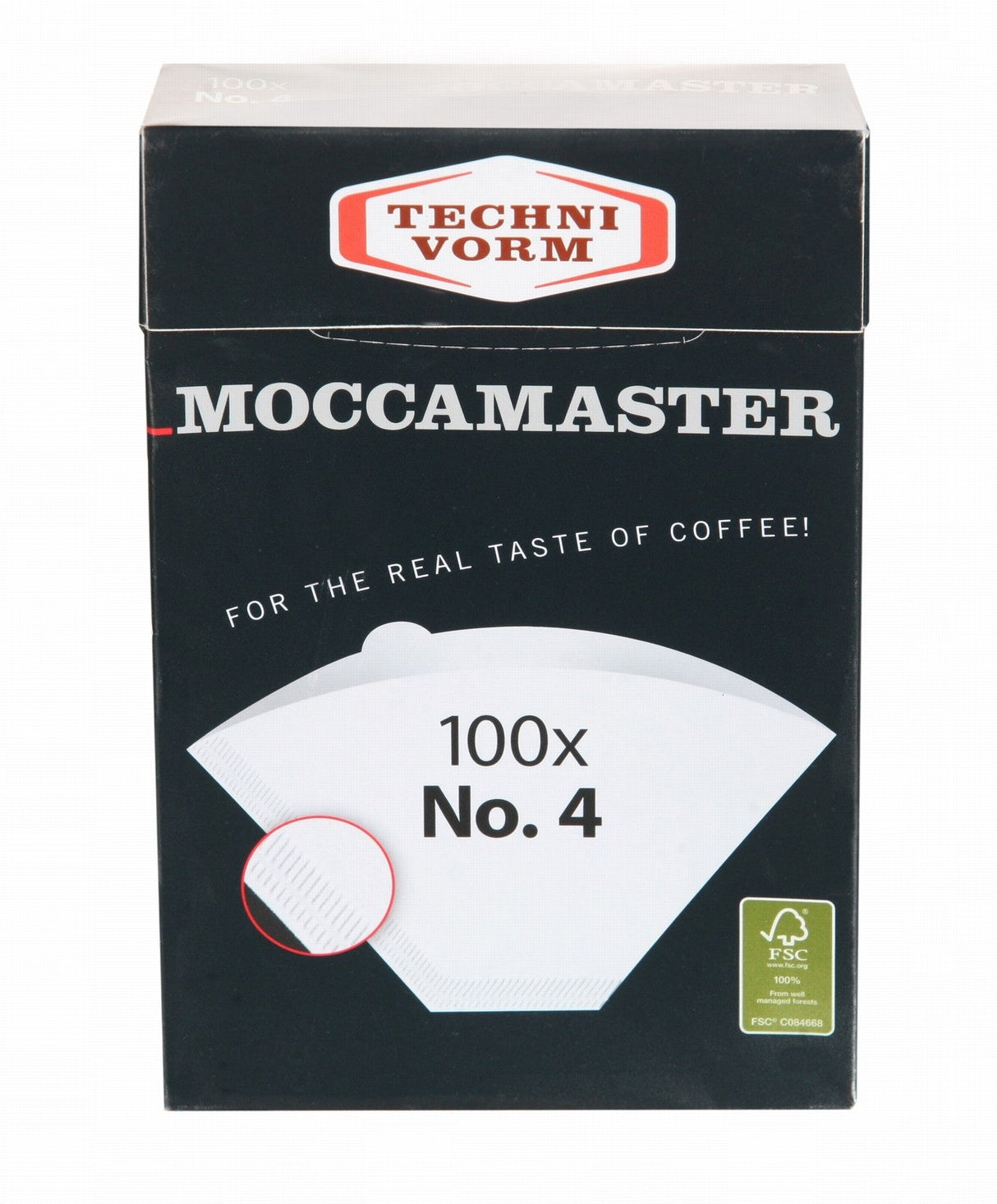 Moccamaster Kaffeefilter weiß Nr. 4 commercial Technivorm BV