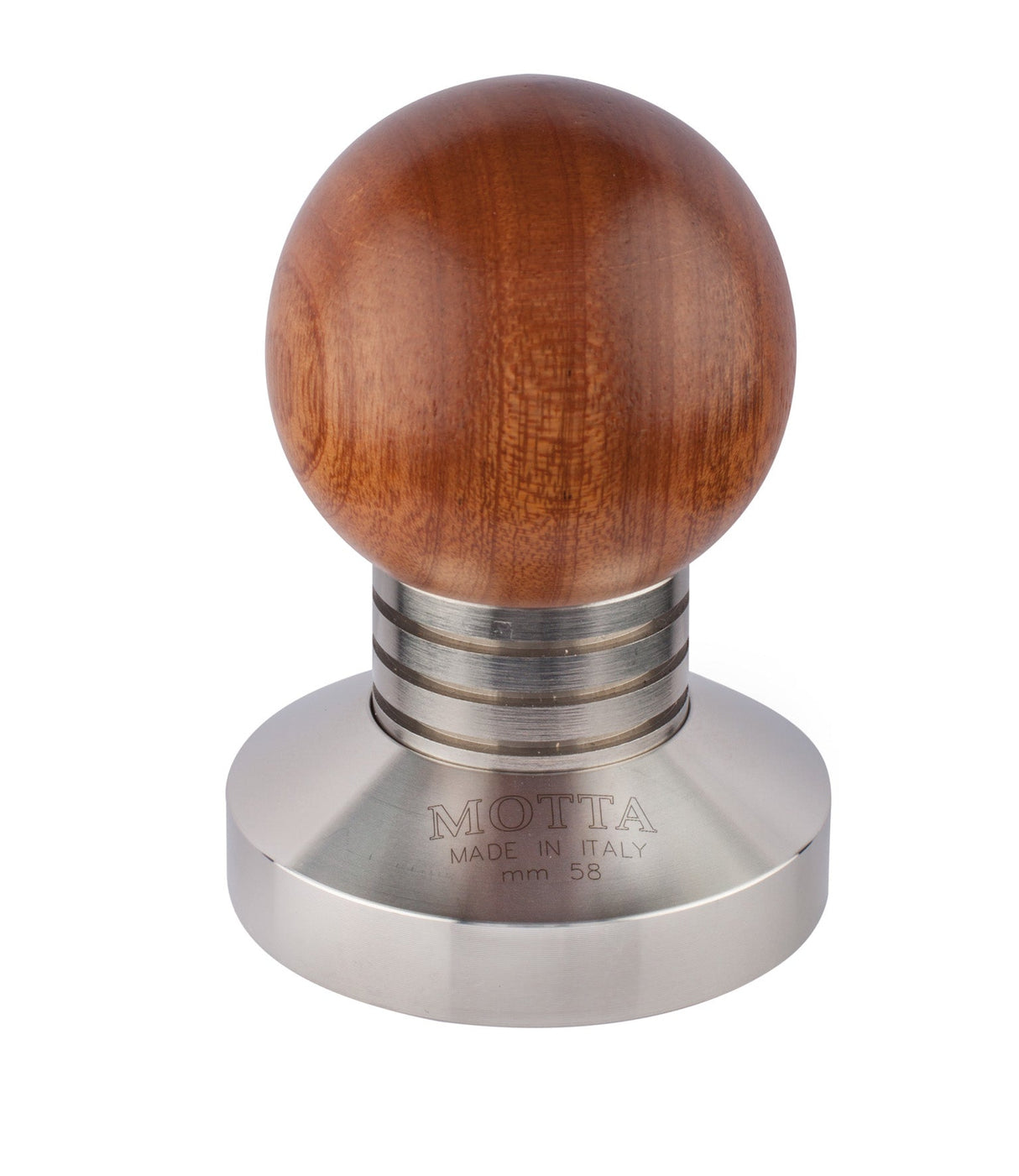 Motta Bubble Tamper & Holder I Holz I 58,0 mm I Flat commercial Motta