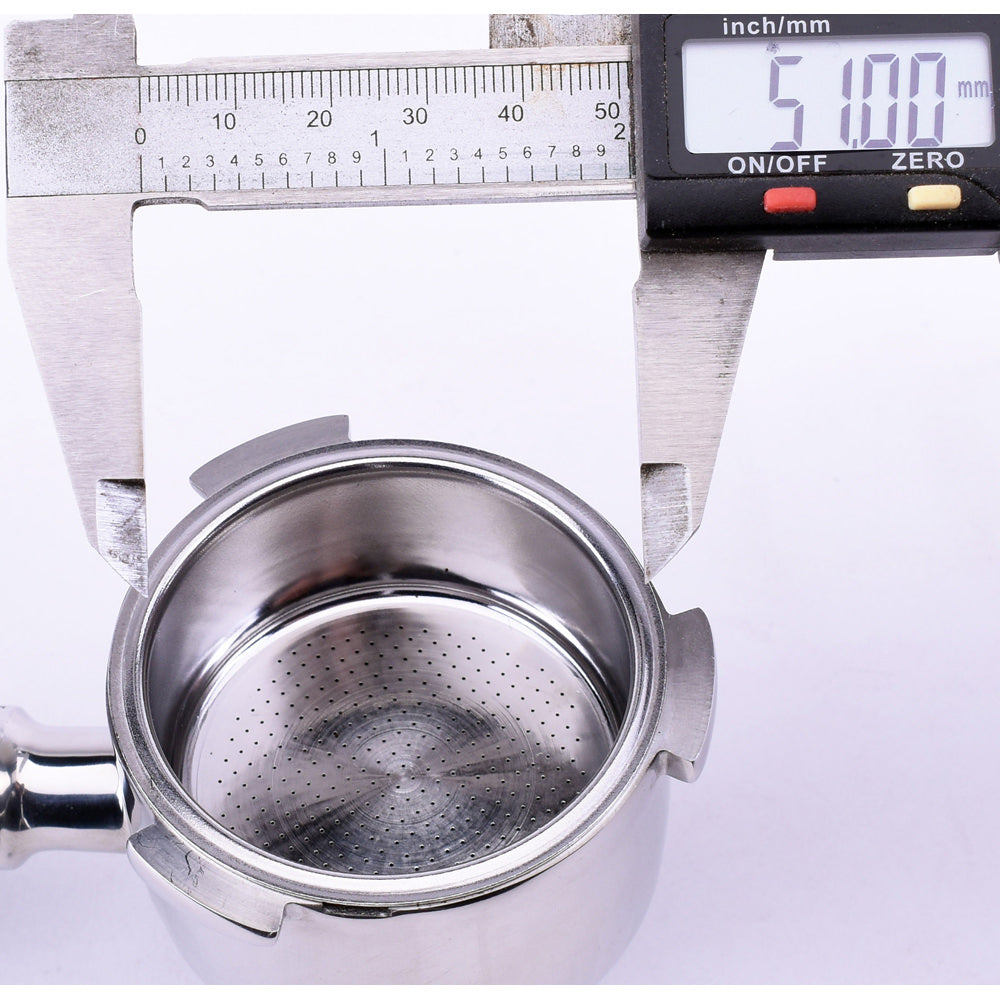 JoeFrex portafilter for Delonghi Dedica | Bottomless Walnut