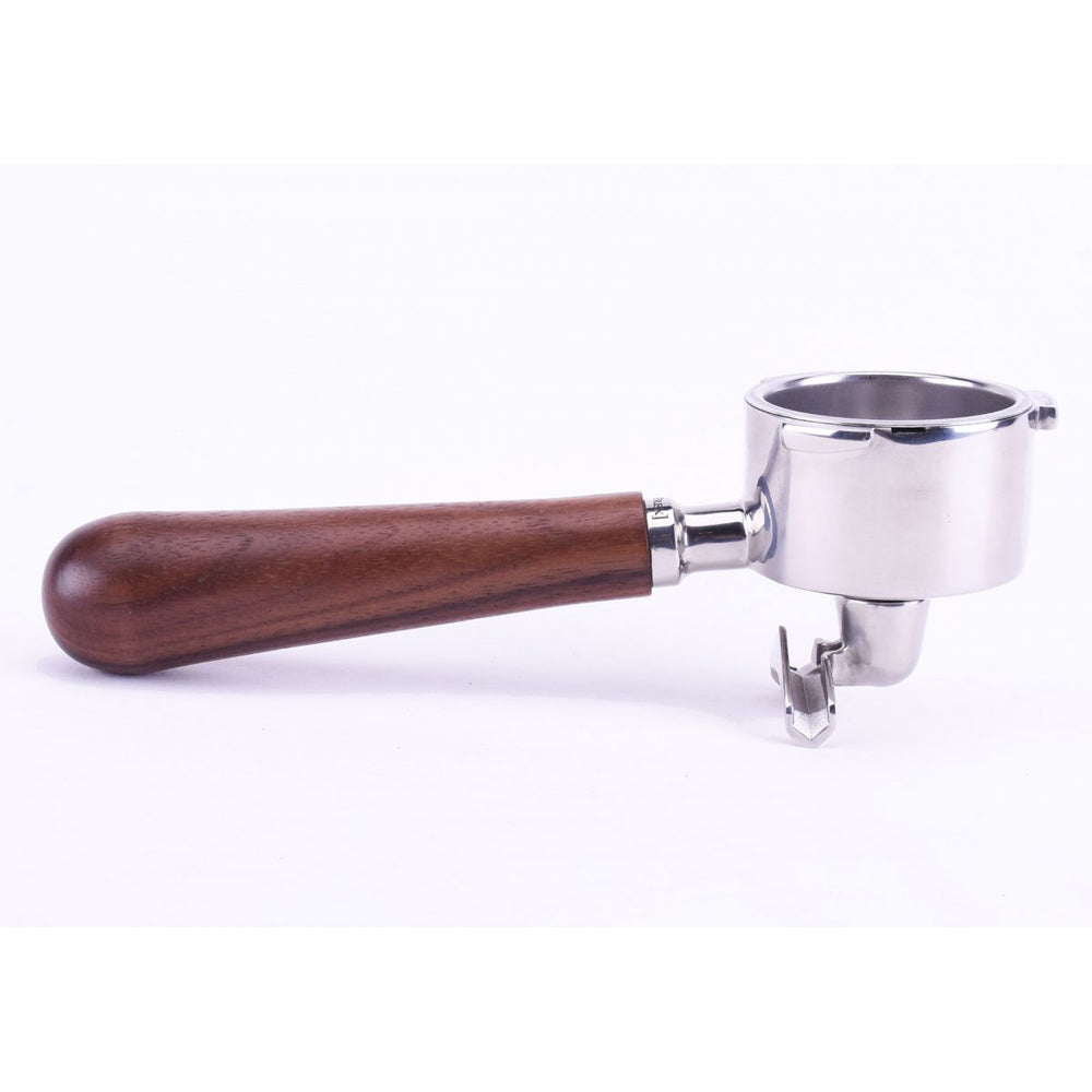 JoeFrex Siebträger für Delonghi Dedica | Doppelauslauf Walnut