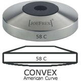 JoeFrex Tamper Base Classic | Stainless steel | Convex