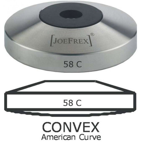 JoeFrex Tamper Base Classic | Edelstahl | Convex