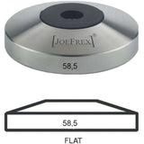 JoeFrex Tamper Base Classic | Edelstahl | Flat