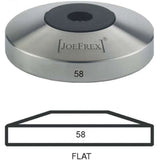 JoeFrex Tamper Base Classic | Edelstahl | Flat