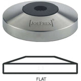 JoeFrex Tamper Base Classic | Edelstahl | Flat