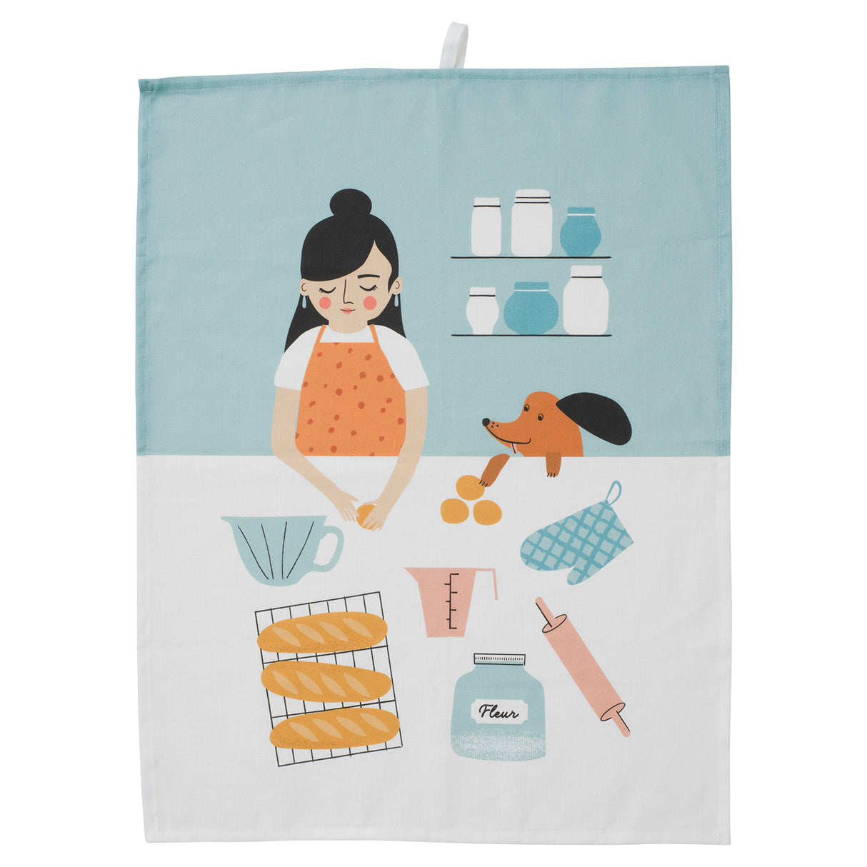 Spira of Sweden Küchentuch  „Bröd“ - 50 x 70 cm