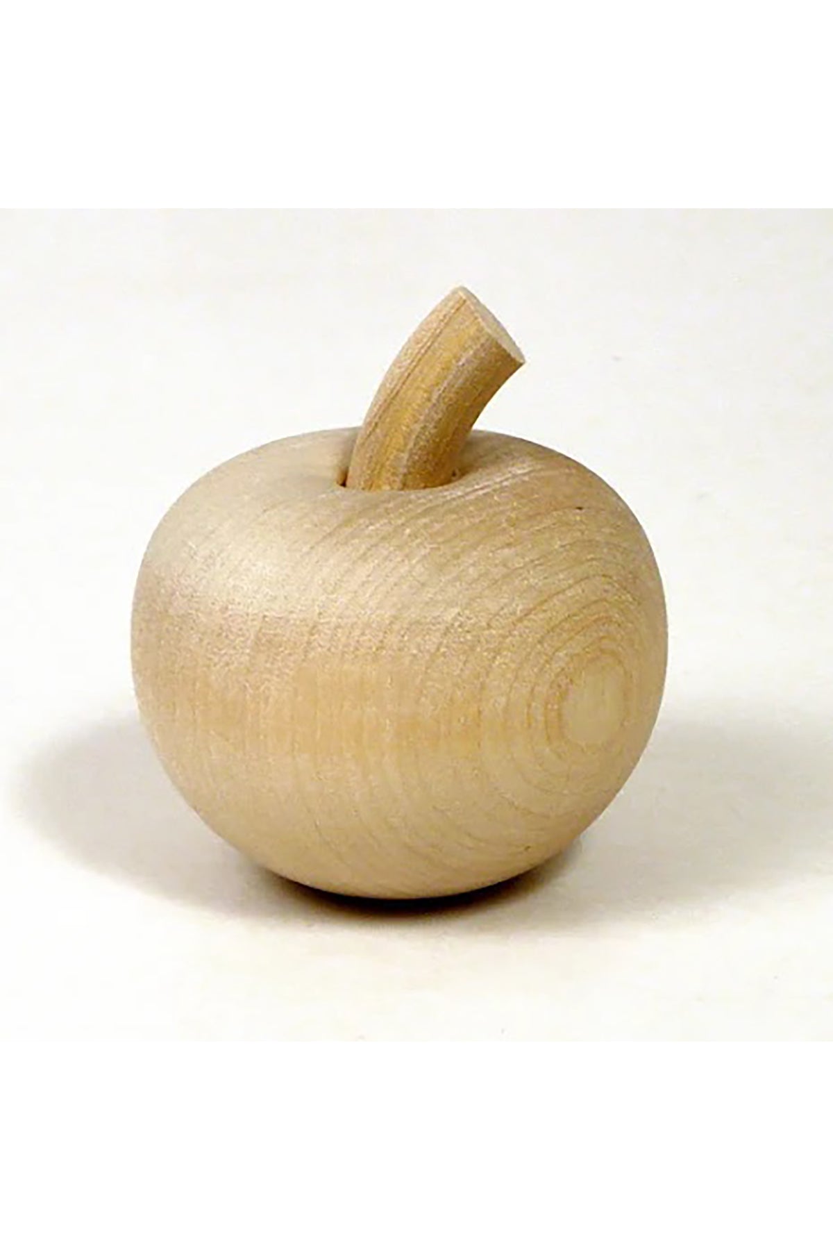 Apfel aus Holz natur | 7 cm