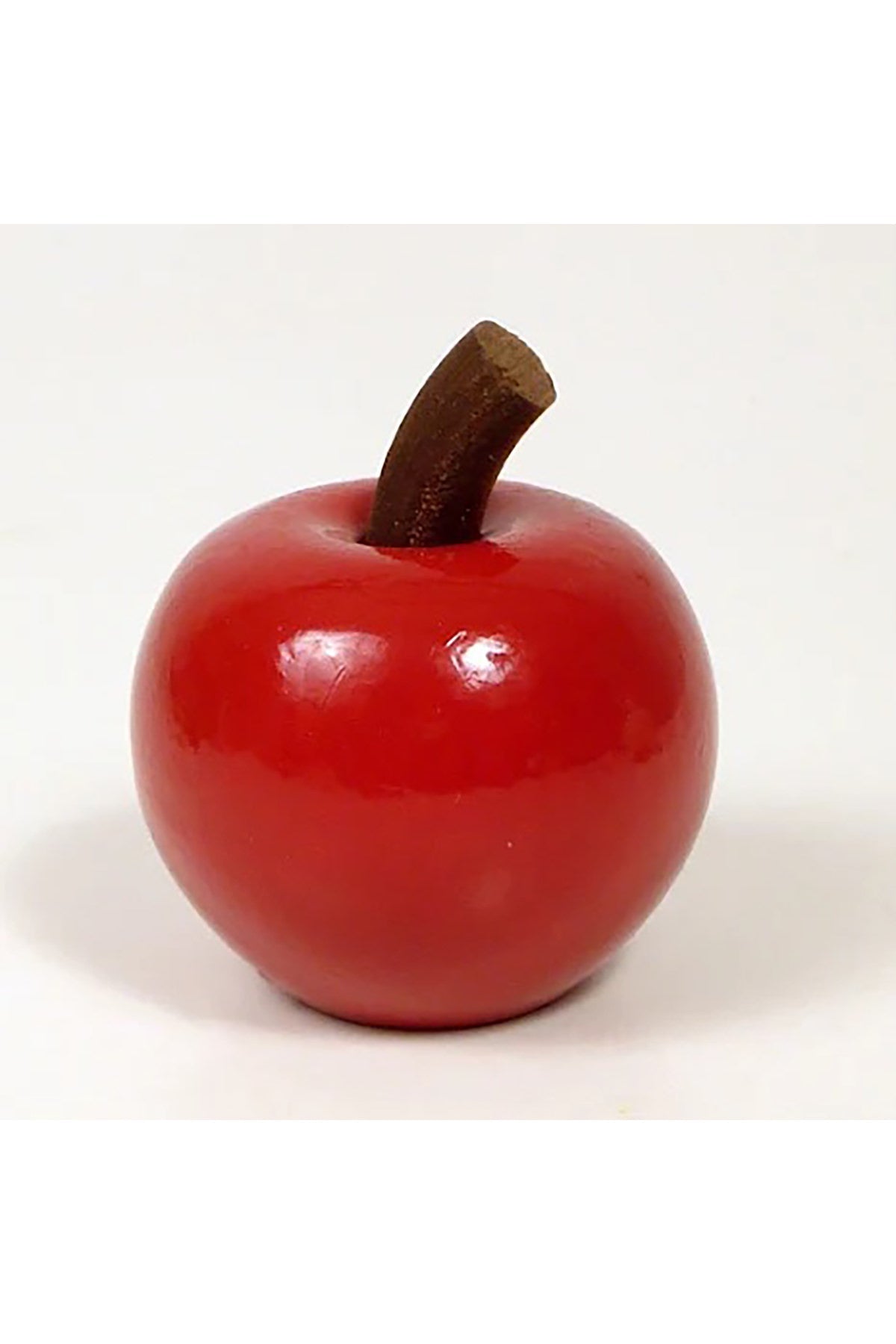 Apfel aus Holz  rot | 7 cm