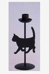 Kerzenhalter aus Eisen | Katze