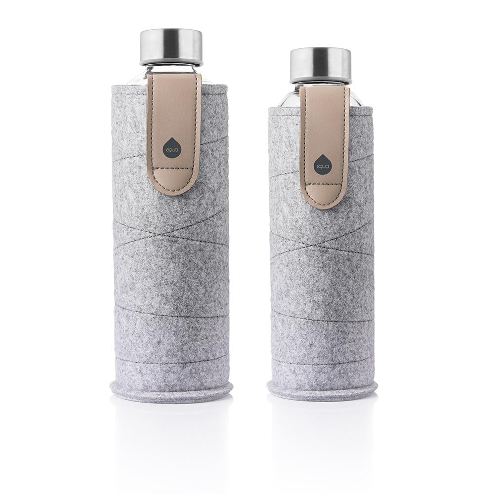 equa Mismatch Trinklasche aus Glas I Sand Sky commercial equa 