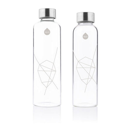 equa Mismatch Trinklasche aus Glas I Sand Sky commercial equa 