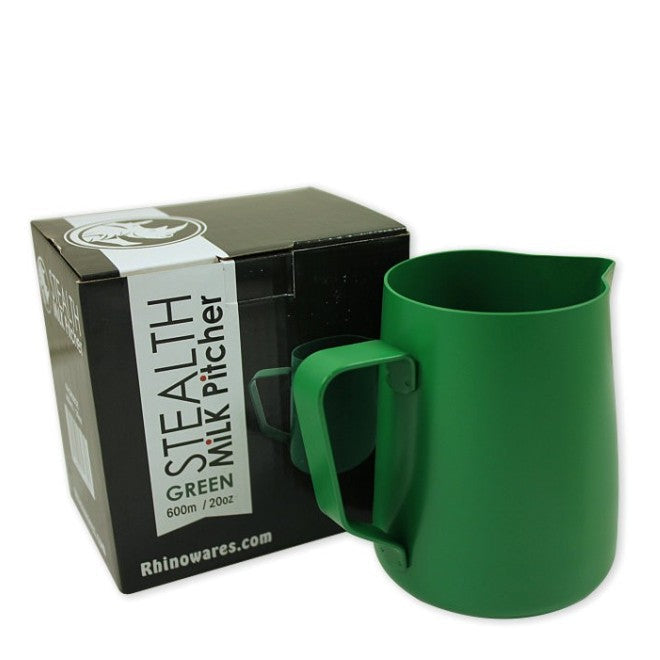 Rhino Stealth Milk Pitcher 20oz 600ml | Green