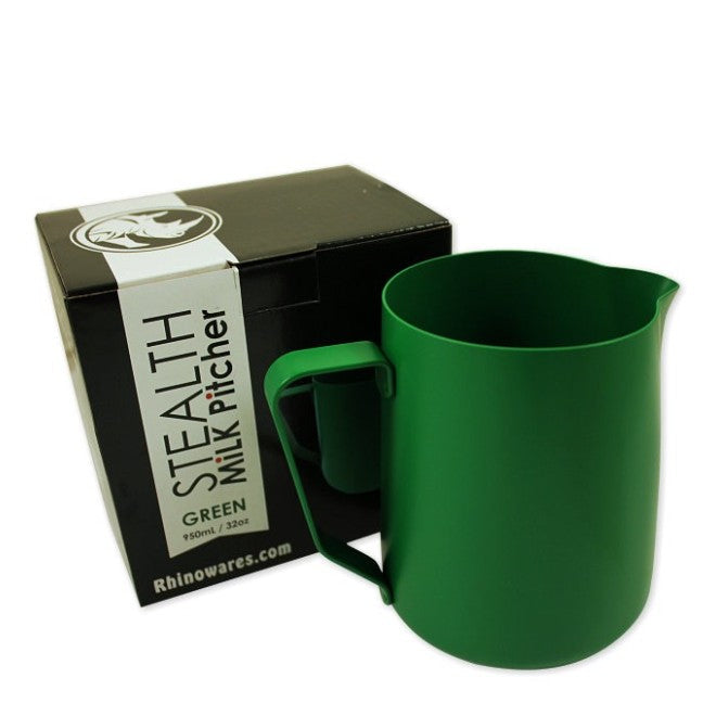 Rhino Stealth Milk Pitcher 32oz/950ml | Green