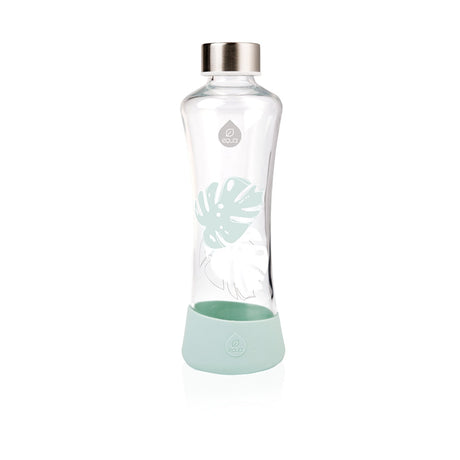 equa Squeeze Trinkflasche aus Glas I Monstera commercial equa 