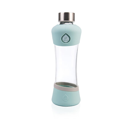 equa Squeeze Trinkflasche aus Glas I Active Mint commercial equa 
