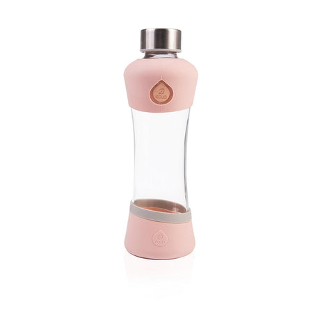 equa Squeeze Trinkflasche aus Glas I Active Peach commercial equa 