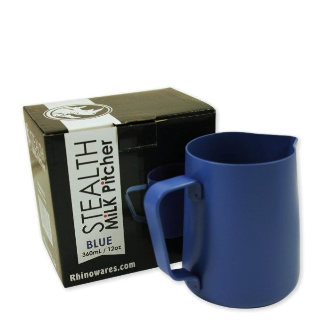 Rhino Stealth Milk Pitcher 12oz/360ml | Blue