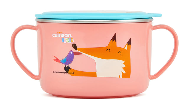 Cuitisan Infant Kinderschüssel I rund I pink I 650 ml commercial Cuitisan 