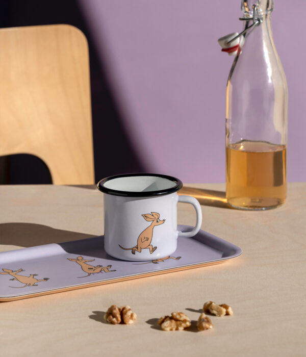 Muurla Moomin Emaillebecher 'Sniff' - 250 ml
