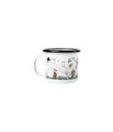 Muurla Moomin Emaillebecher 'Happy Family' - 150 ml
