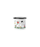 Muurla Moomin Emaillebecher 'Happy Family' - 150 ml