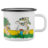Muurla Emaillebecher Pippi 'The Way Home' - 370 ml