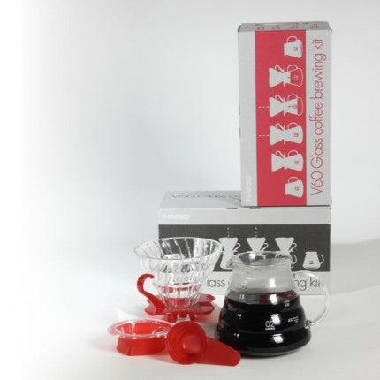 Hario V60 Glass Coffee Brewing Kit commercial Hario 