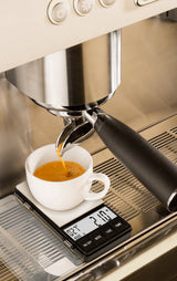 Digital espresso scale with timer