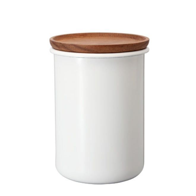 Hario Tea and Coffee Canister I Bona Enameled I 800 ml commercial Hario 